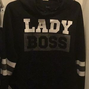 “Lady boss” hoodie